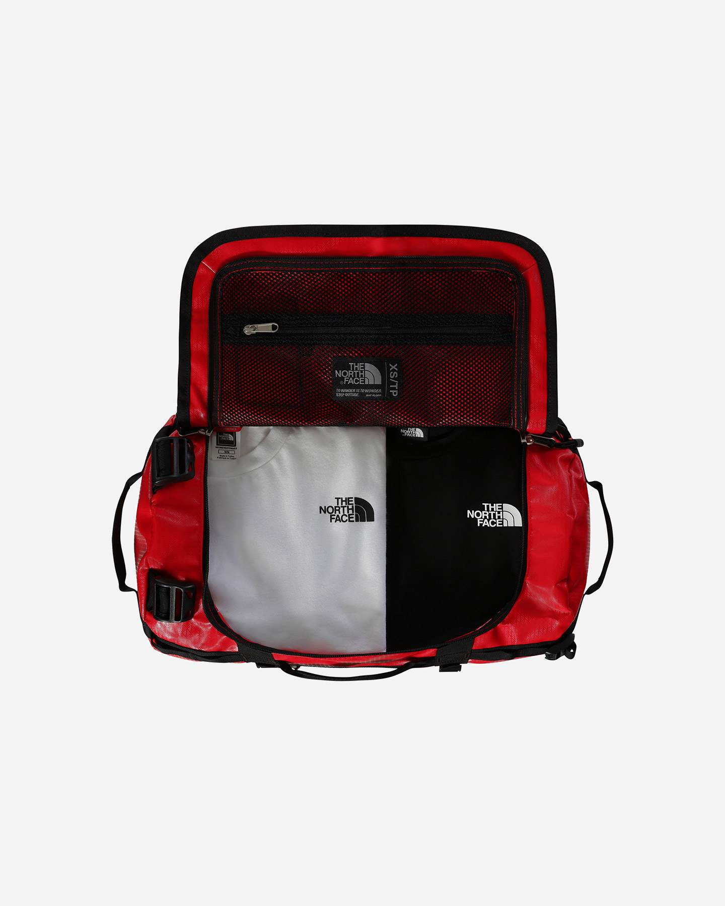 Borsa THE NORTH FACE BASE CAMP DUFFEL XS - Rosso - 2 | Cisalfa Sport