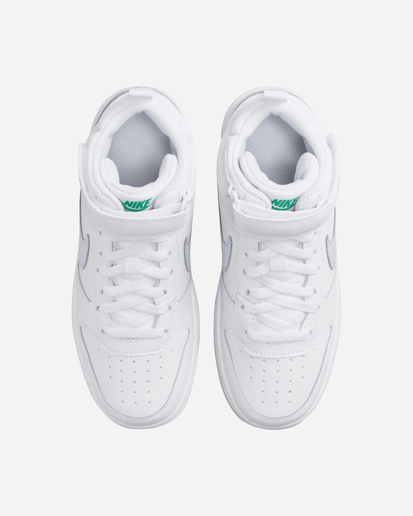 Scarpe sneakers NIKE COURT BOROUGH MID 2 GS JR - Bianco - 3 | Cisalfa Sport