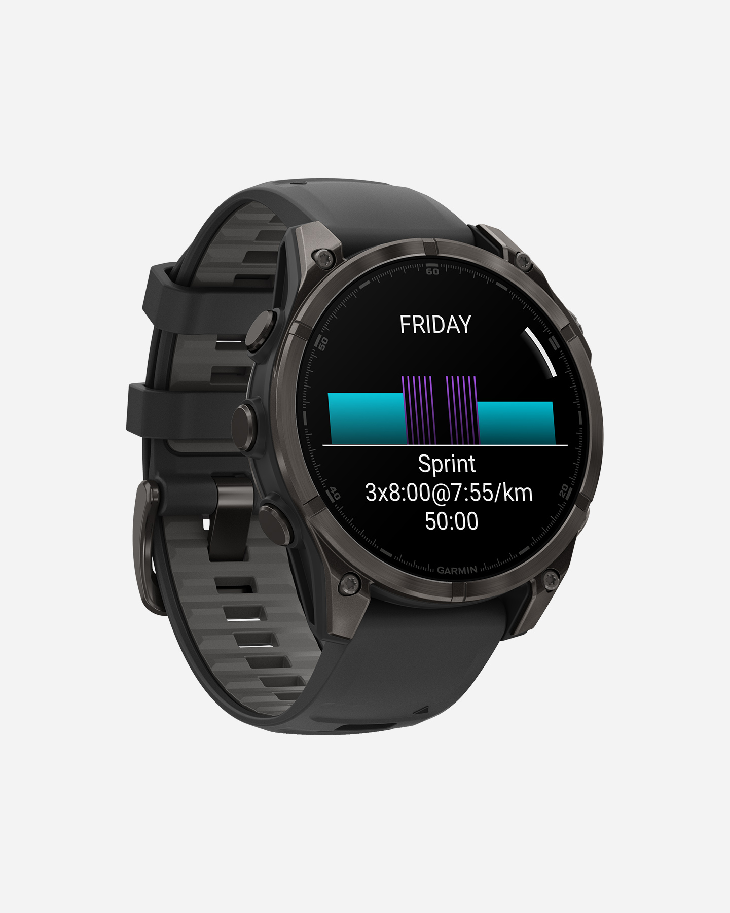 Orologio multifunzione GARMIN FENIX 8 AMOLED 47MM SAPPHIRE - Nero - 3 | Cisalfa Sport