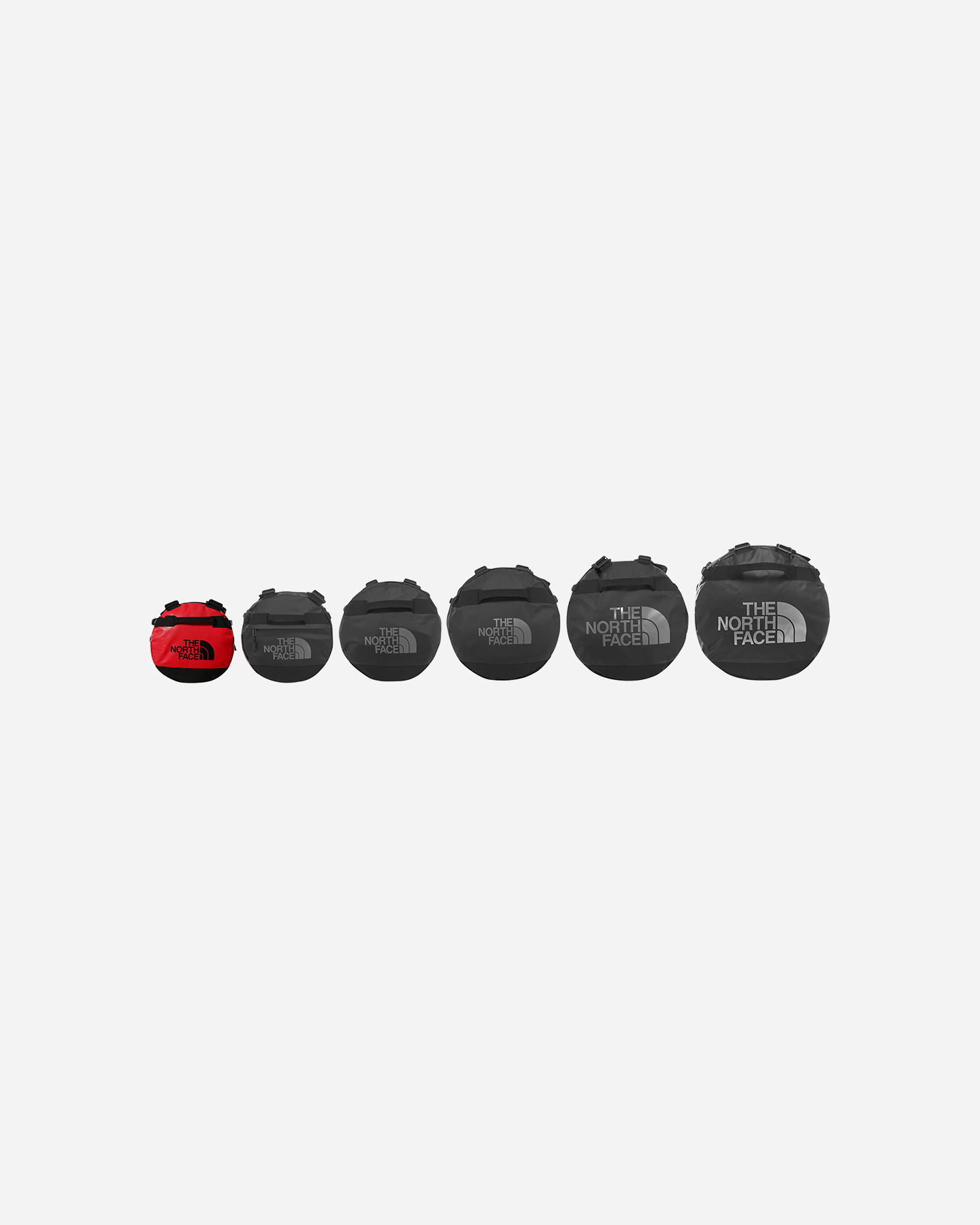 Borsa THE NORTH FACE BASE CAMP DUFFEL XS - Rosso - 4 | Cisalfa Sport