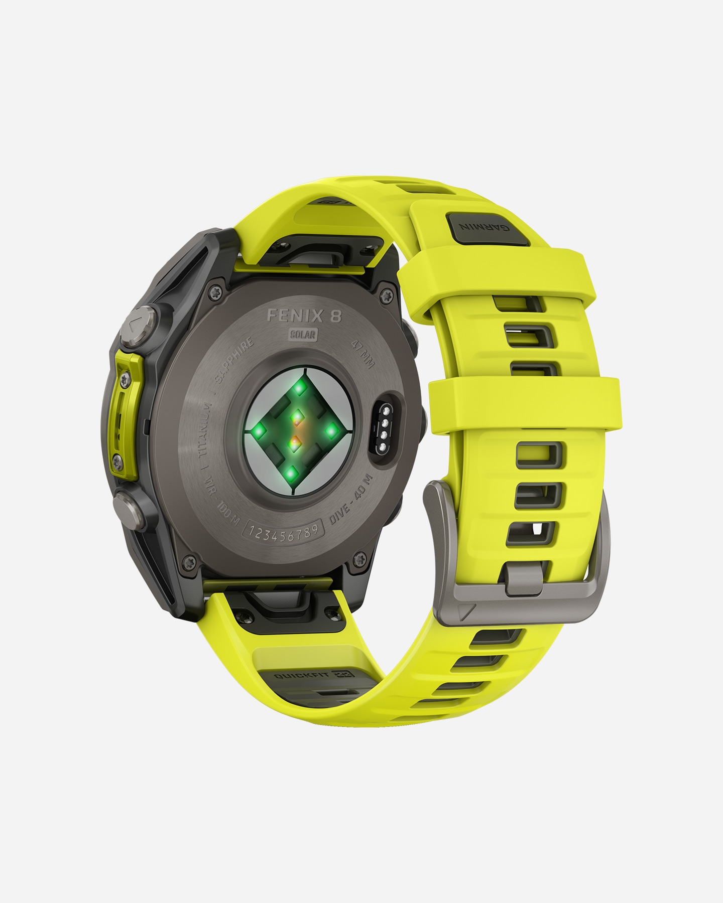 Orologio multifunzione GARMIN FENIX 8 SOLAR 47MM SAPPHIRE - Color mix - 5 | Cisalfa Sport