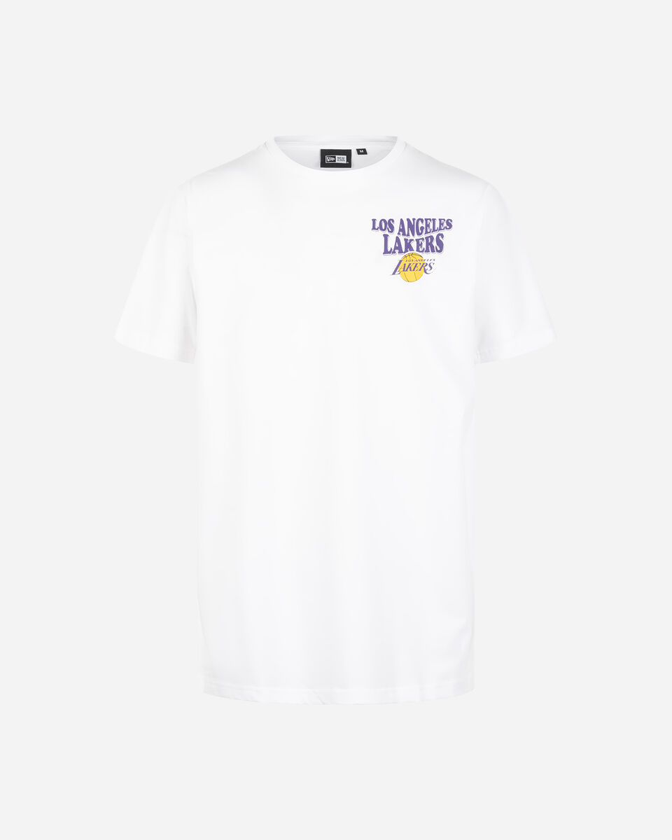  T-Shirt NEW ERA SCRIPT LOS ANGELES LAKERS M S5670565|100|S scatto 0