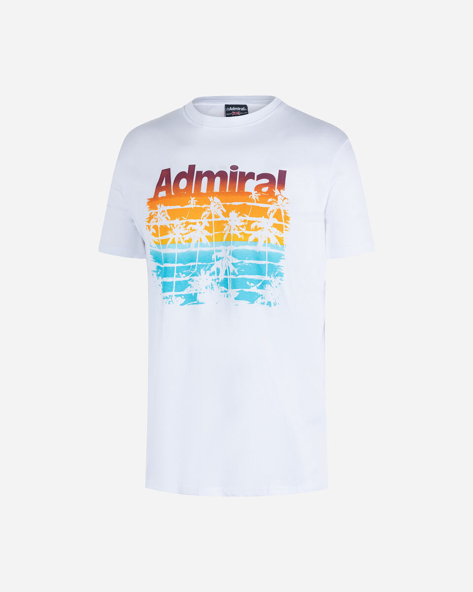  T-Shirt ADMIRAL RAINBOW LOGO M S4121676|001|XS scatto 0