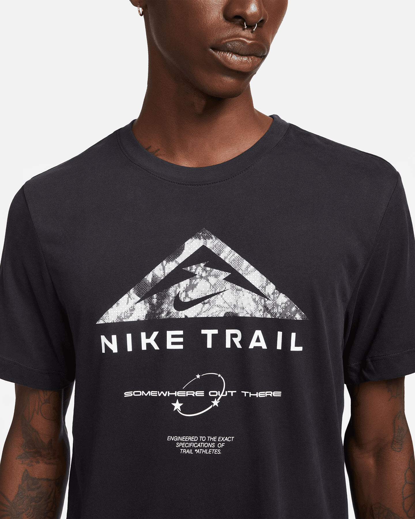  T-Shirt running NIKE DRI FIT RUN TRAIL M S5539252|010|S scatto 2