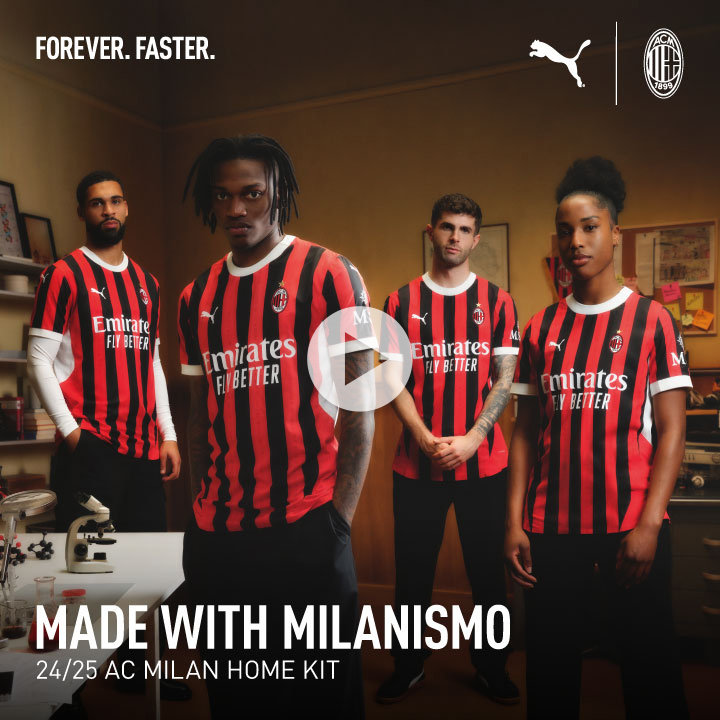 Video Puma AC Milan Home Kit 24/25