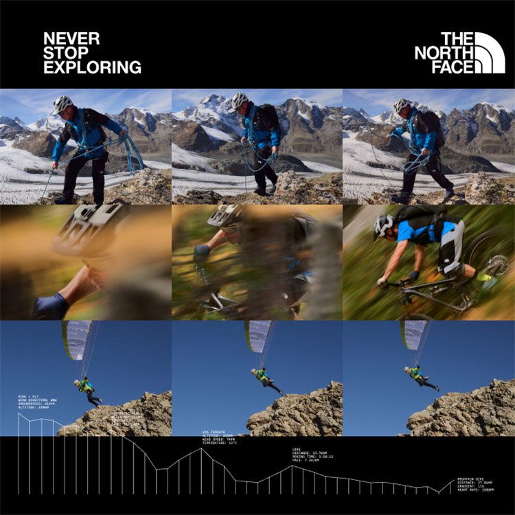 Collezione The North Face - All Mountain Pourpose