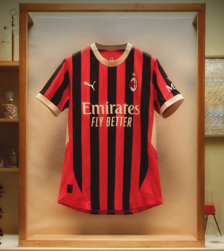 Nuova maglia calcio del milano puma