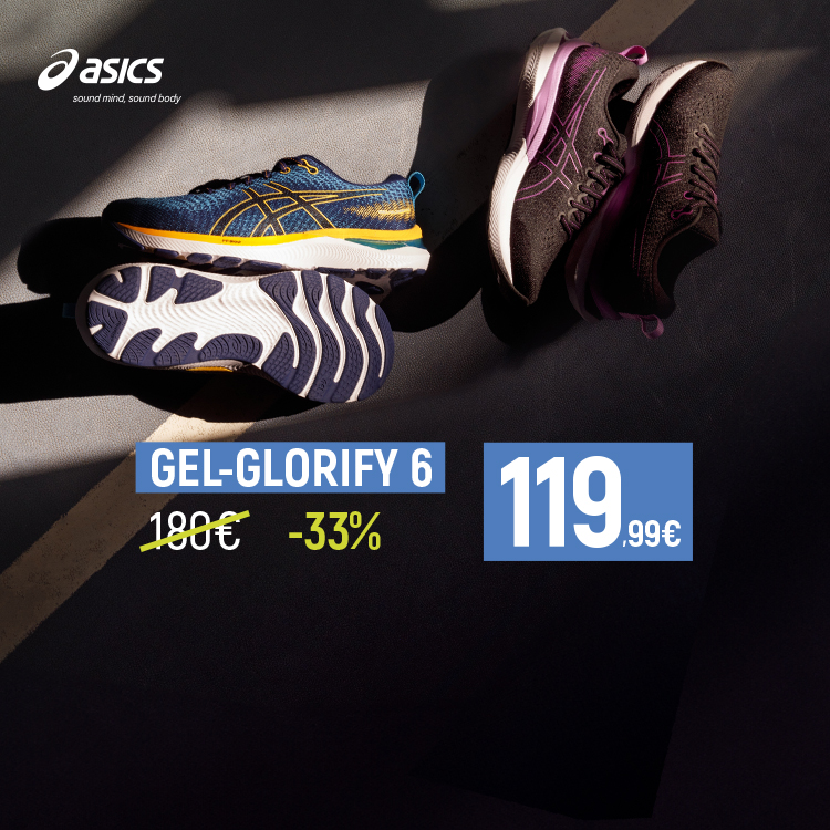 Promo Asics su scarpa running Gel-Glorify 6