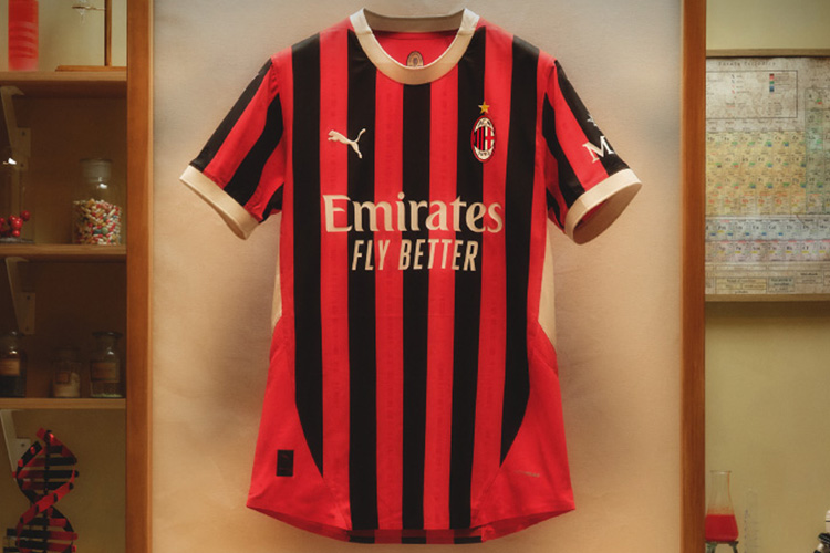 Nuova maglia calcio del milano puma