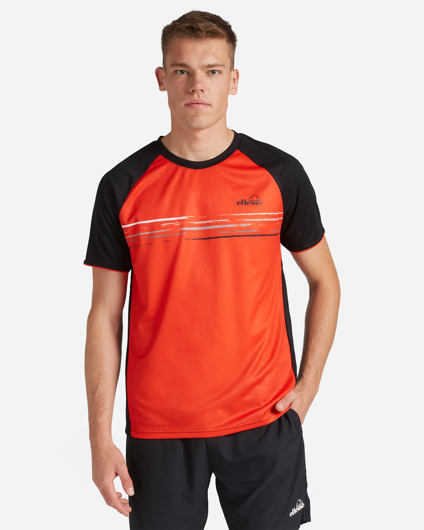 T-shirt tennis ELLESSE FIVE STRIPES M - 0 | Cisalfa Sport