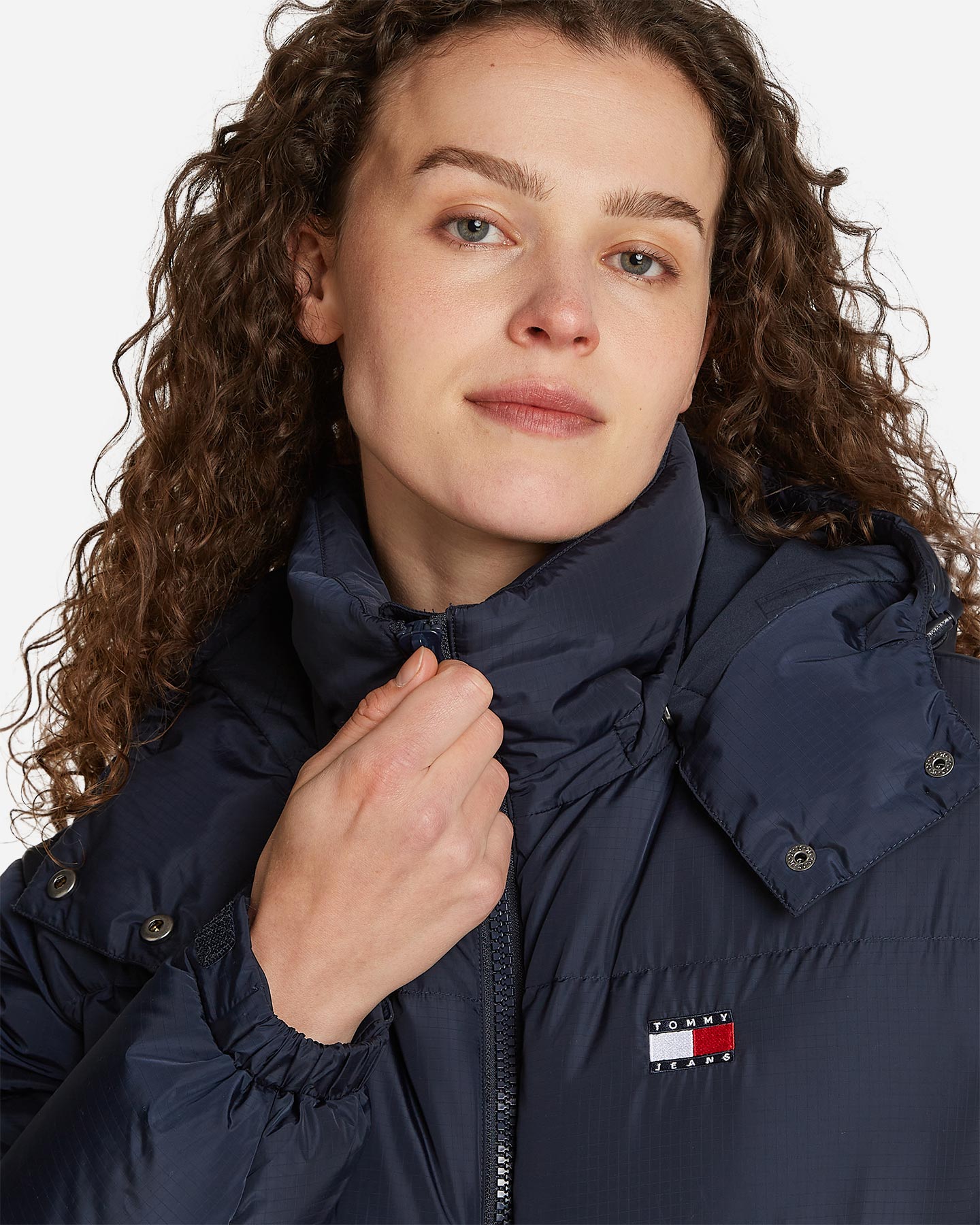 Piumino TOMMY HILFIGER CROP ALASKA W - Blu Navy - 4 | Cisalfa Sport