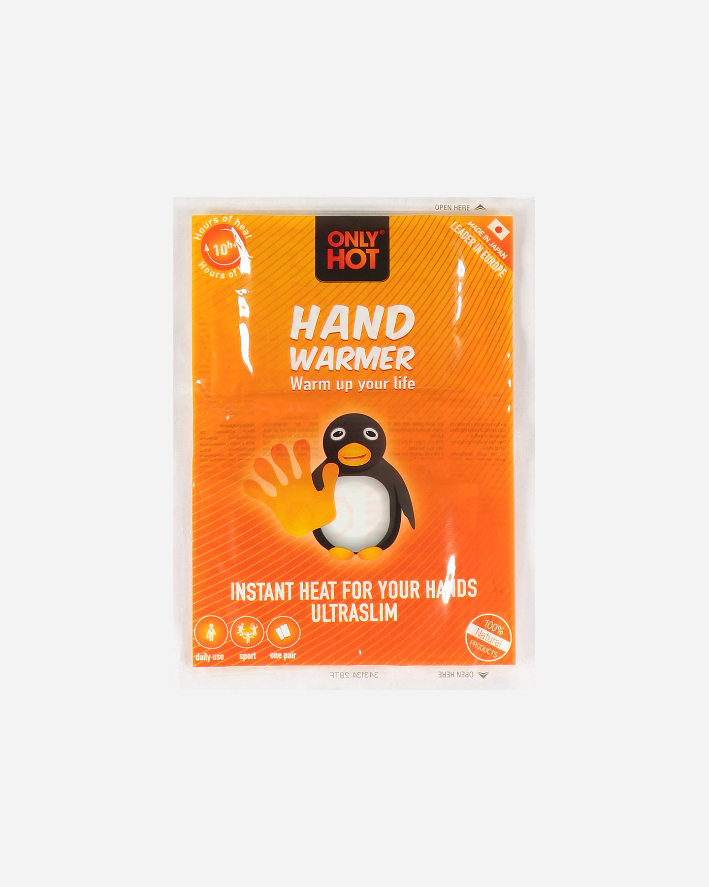 Scaldino ONLY HOT HAND WARMER - Arancione - 0 | Cisalfa Sport