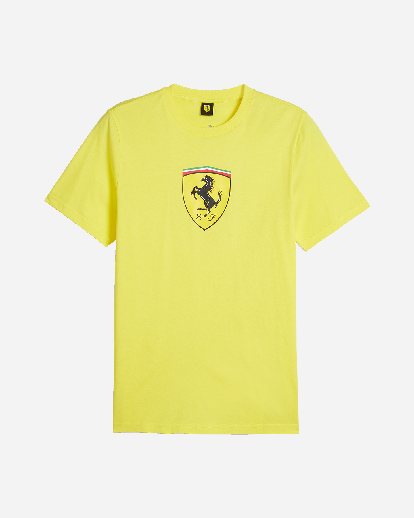 Fanwear PUMA FERRARI RACE BIG SHIELD M - Giallo - 0 | Cisalfa Sport