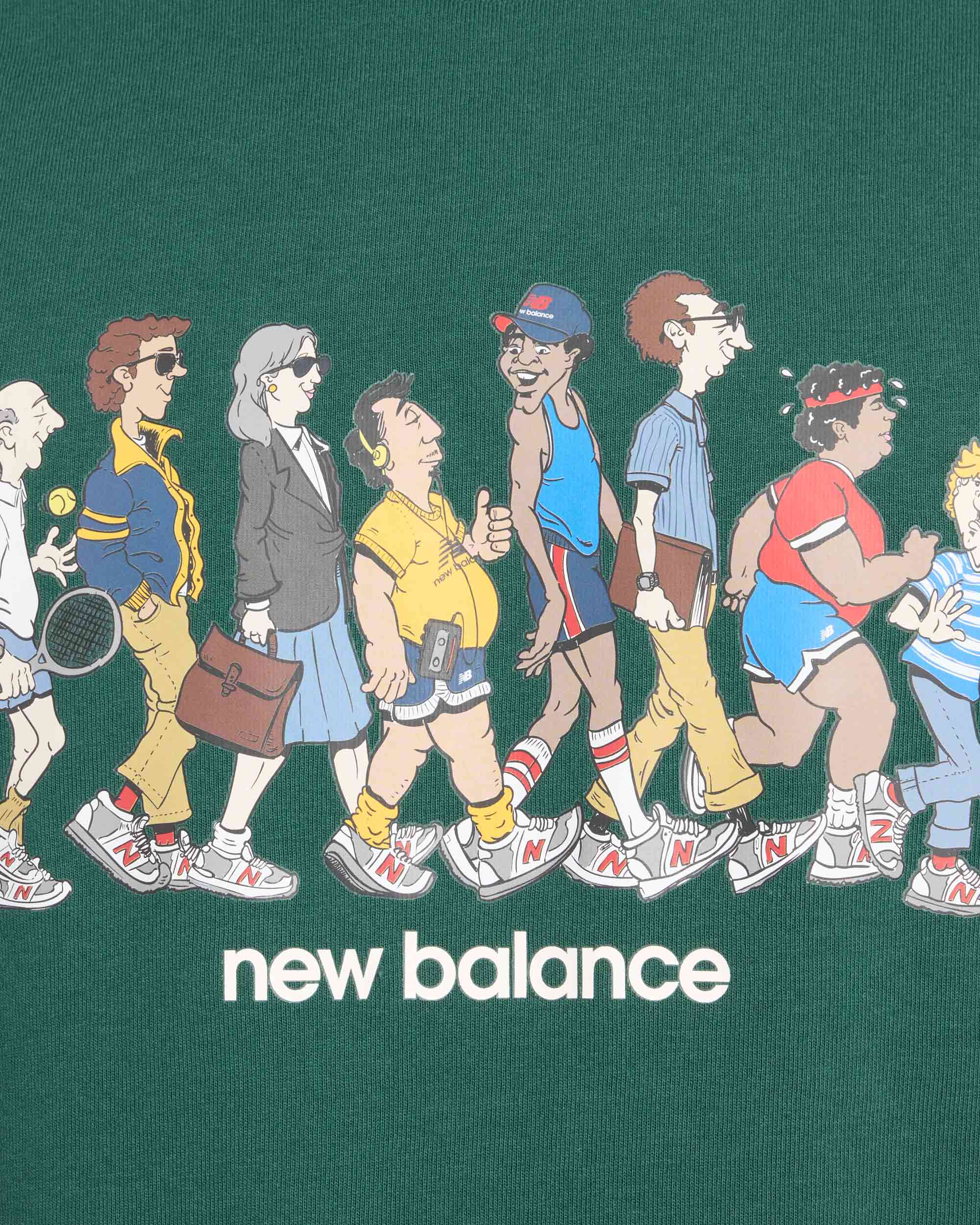 T-shirt NEW BALANCE ATHLETIC RELAXED WALK M - Verde - 3 | Cisalfa Sport