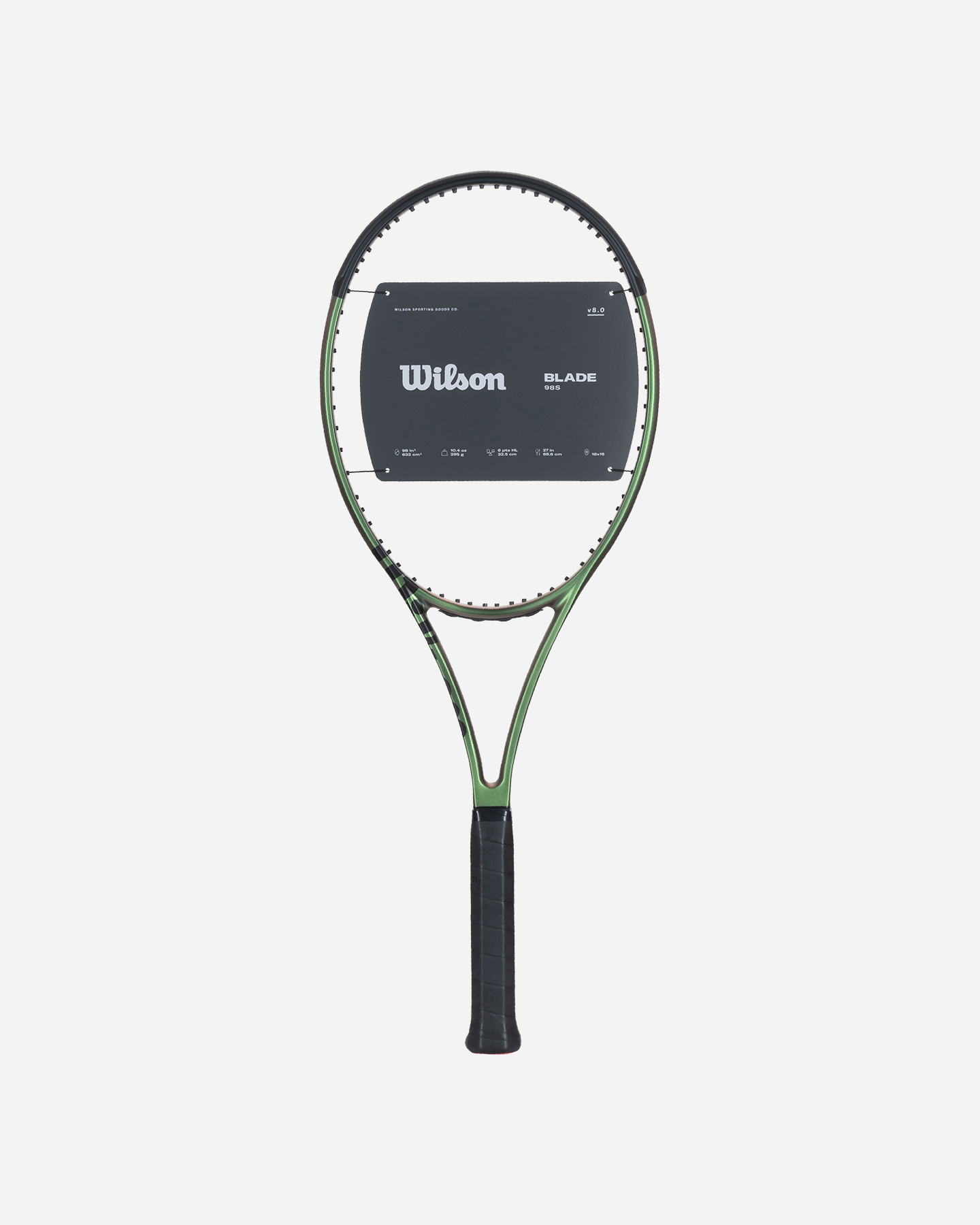 Telaio tennis WILSON BLADE 98S V8.0 295GR - Verde - 0 | Cisalfa Sport