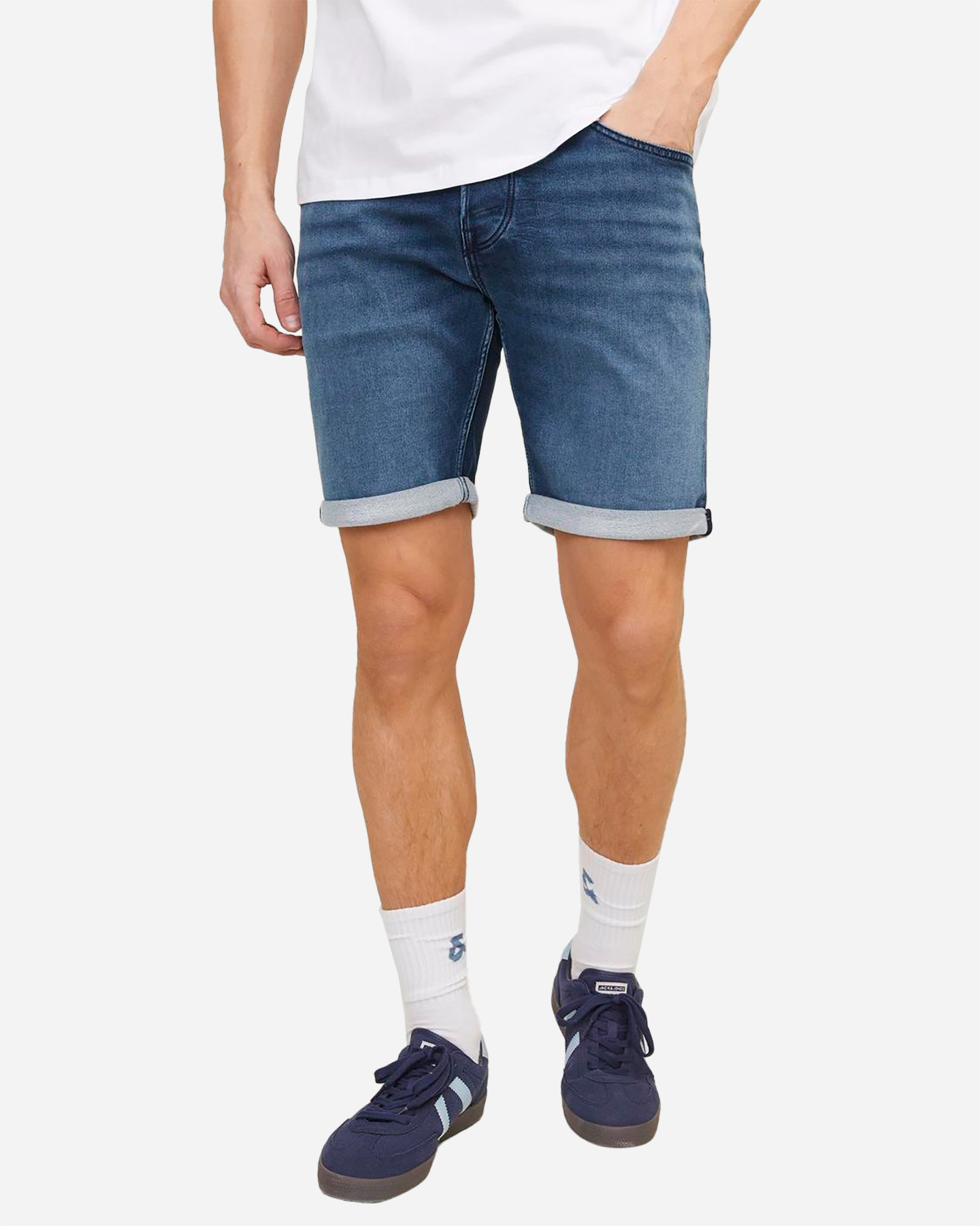 Bermuda JACK & JONES RICK ICON M - Blu - 2 | Cisalfa Sport