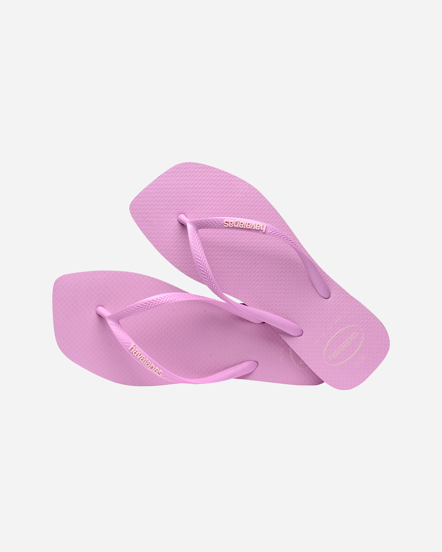 Infradito HAVAIANAS SQUARE LOGO POP UP W - Rosa - 2 | Cisalfa Sport