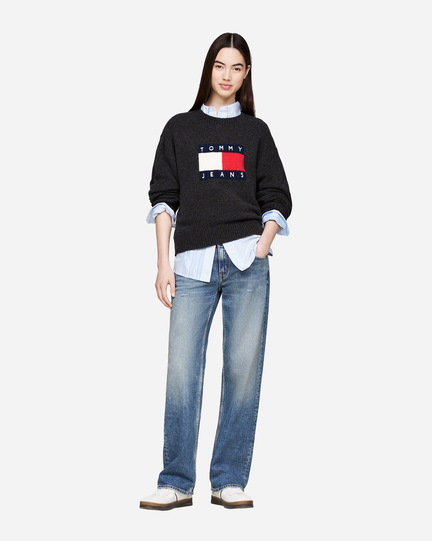 Maglione TOMMY HILFIGER FLAG W - 2 | Cisalfa Sport