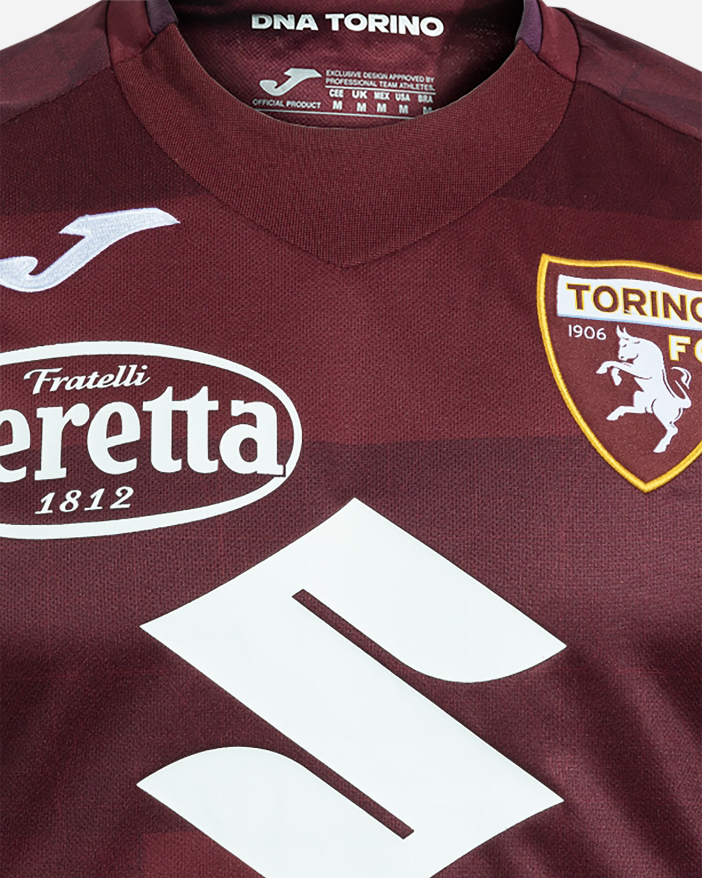 Maglia calcio ufficiale JOMA TORINO HOME 24-25 JR - 3 | Cisalfa Sport