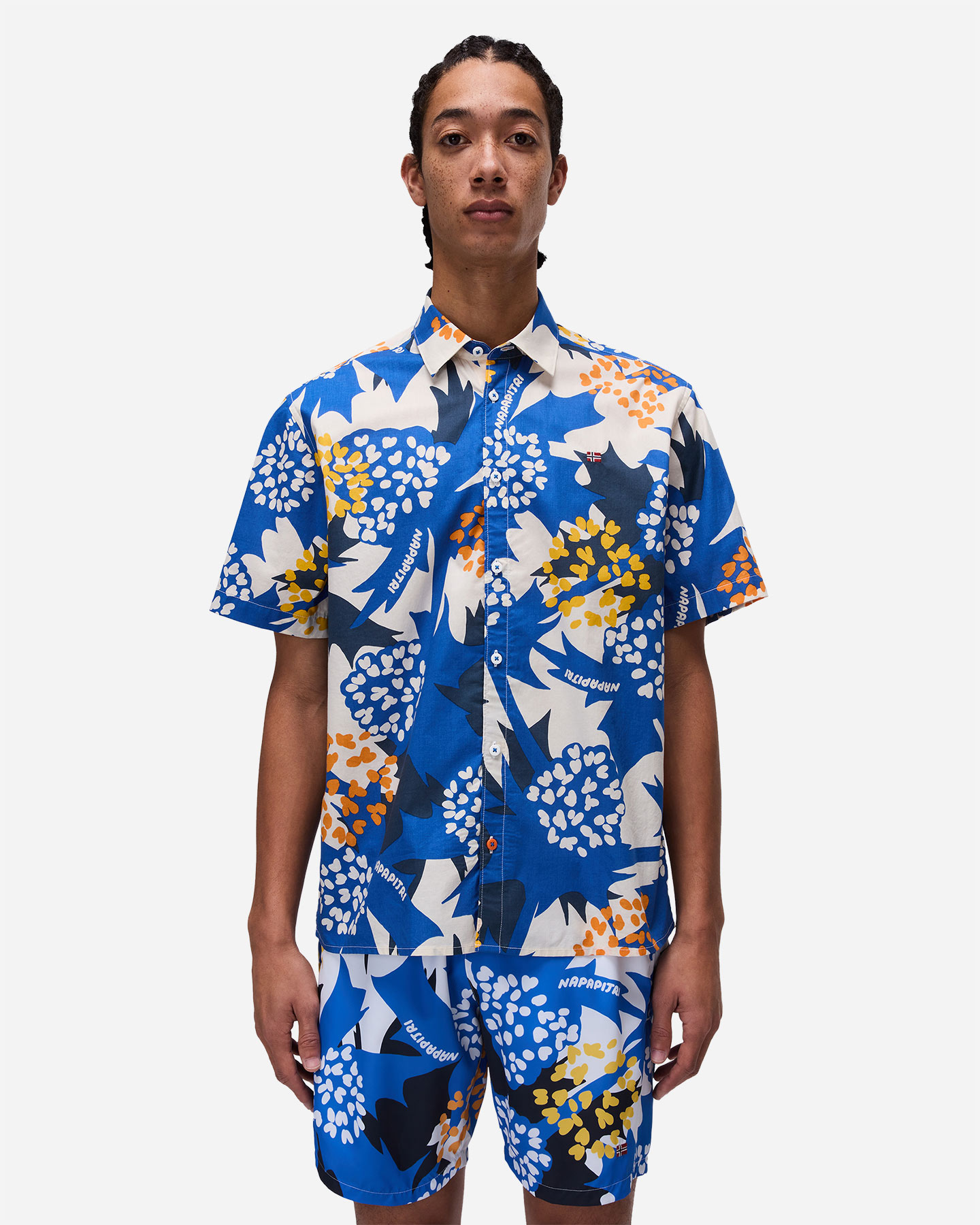 Camicia NAPAPIJRI RONGE M - Blu - 2 | Cisalfa Sport