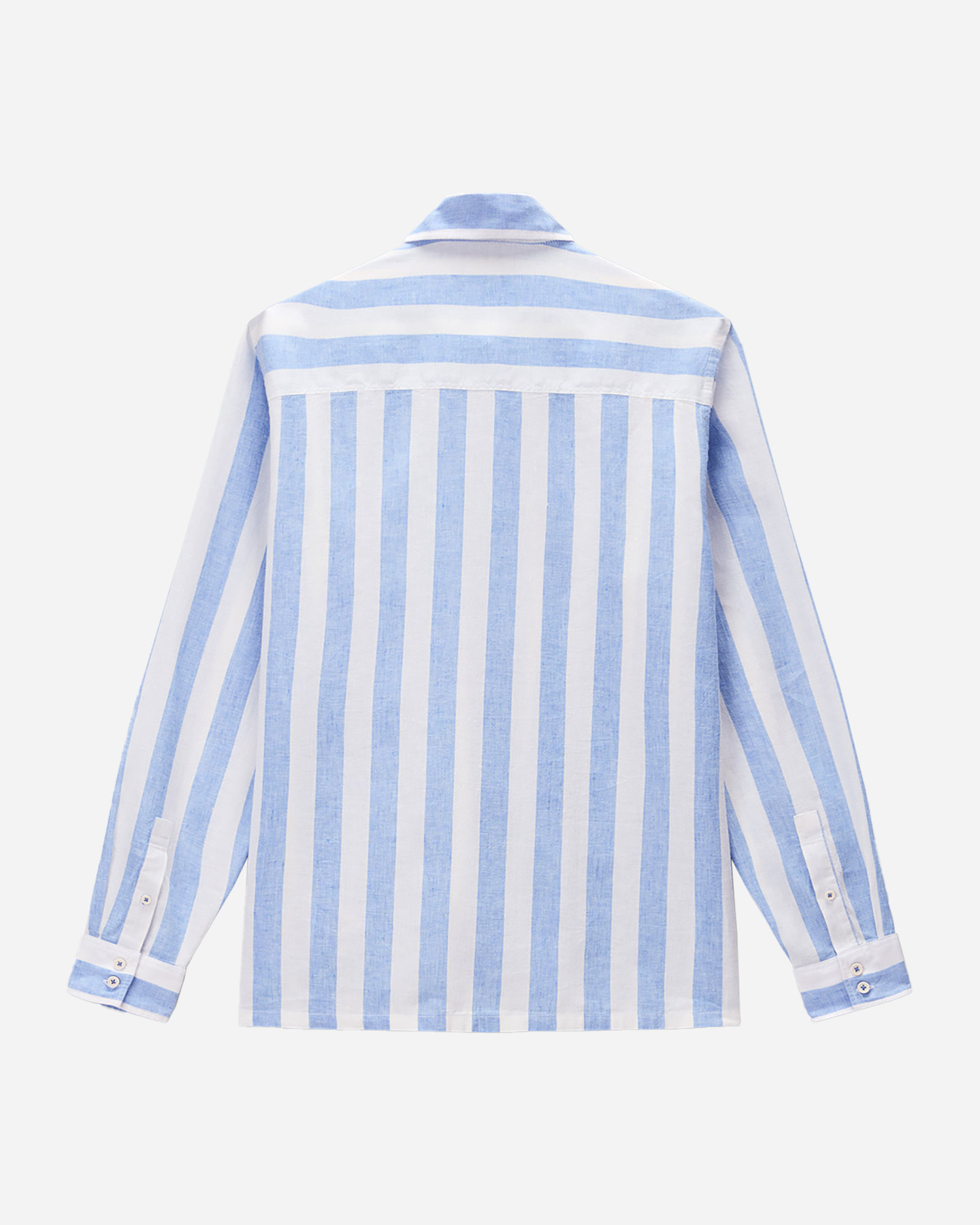 Camicia NAPAPIJRI BROLIO STRIPE M - Blu - 1 | Cisalfa Sport