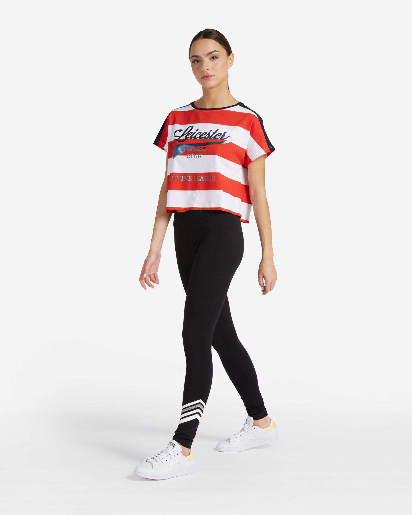 T-shirt ADMIRAL VARSITY W - Bianco - 3 | Cisalfa Sport