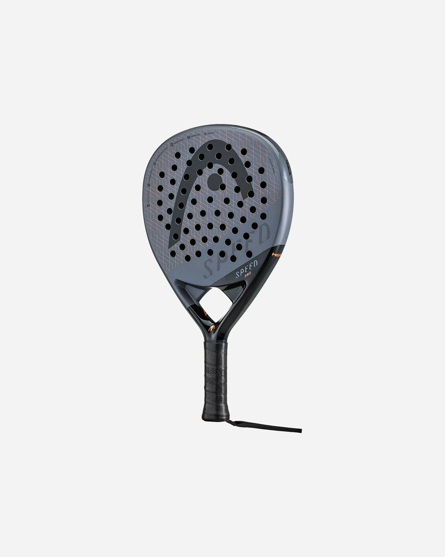 Racchetta padel performance HEAD SPEED PRO 23 - Grigio - 1 | Cisalfa Sport