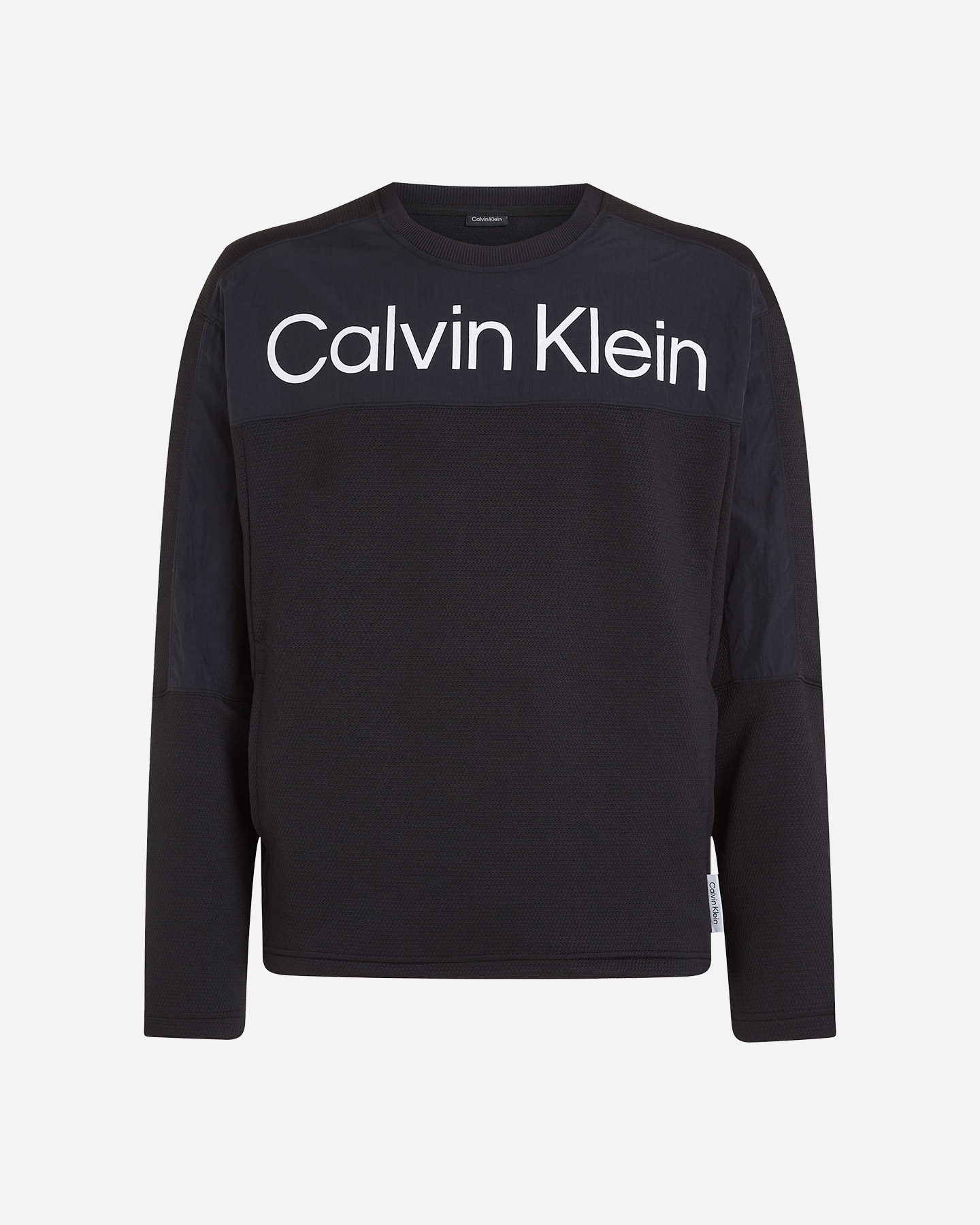 Felpa CALVIN KLEIN SPORT ICON CREW BIG LOGO M - 0 | Cisalfa Sport