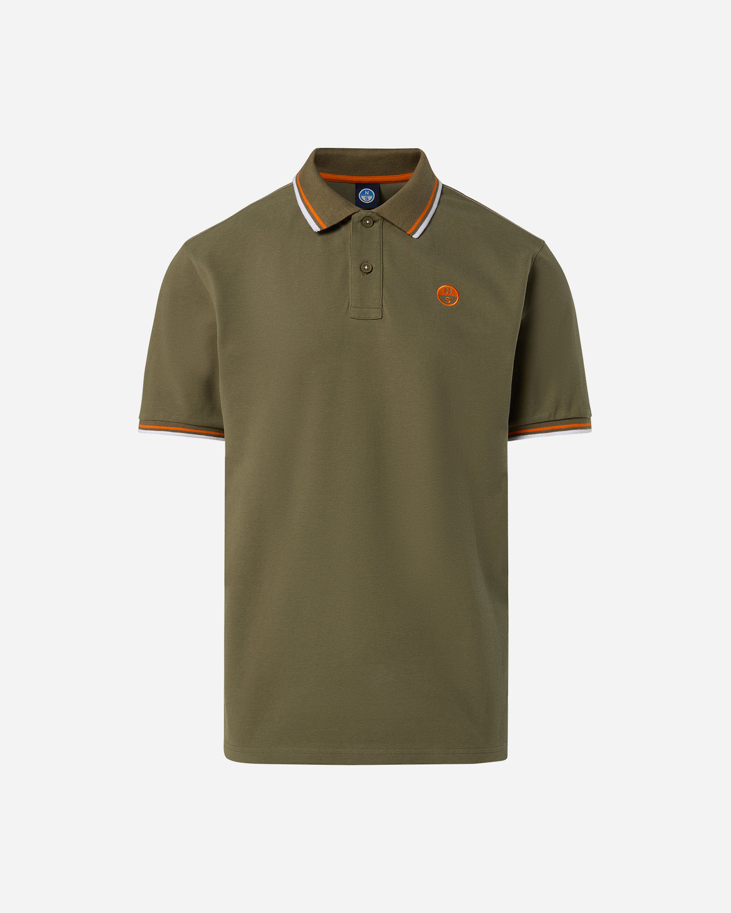 Polo NORTH SAILS PIQUET REGULAR STRIPE M - Verde - 0 | Cisalfa Sport