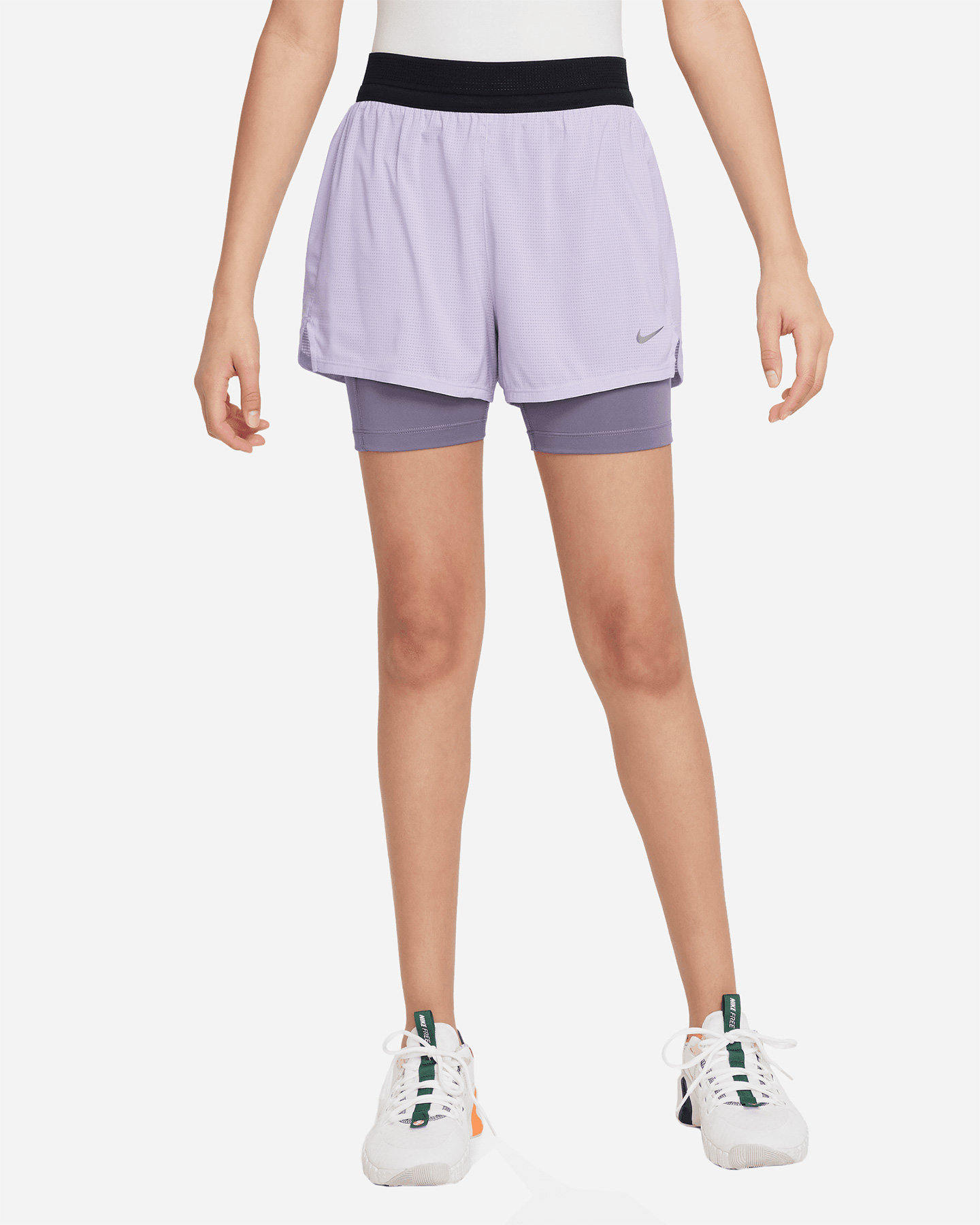Pantaloncini NIKE DRI FIT MULTI TECK JR - Viola - 0 | Cisalfa Sport