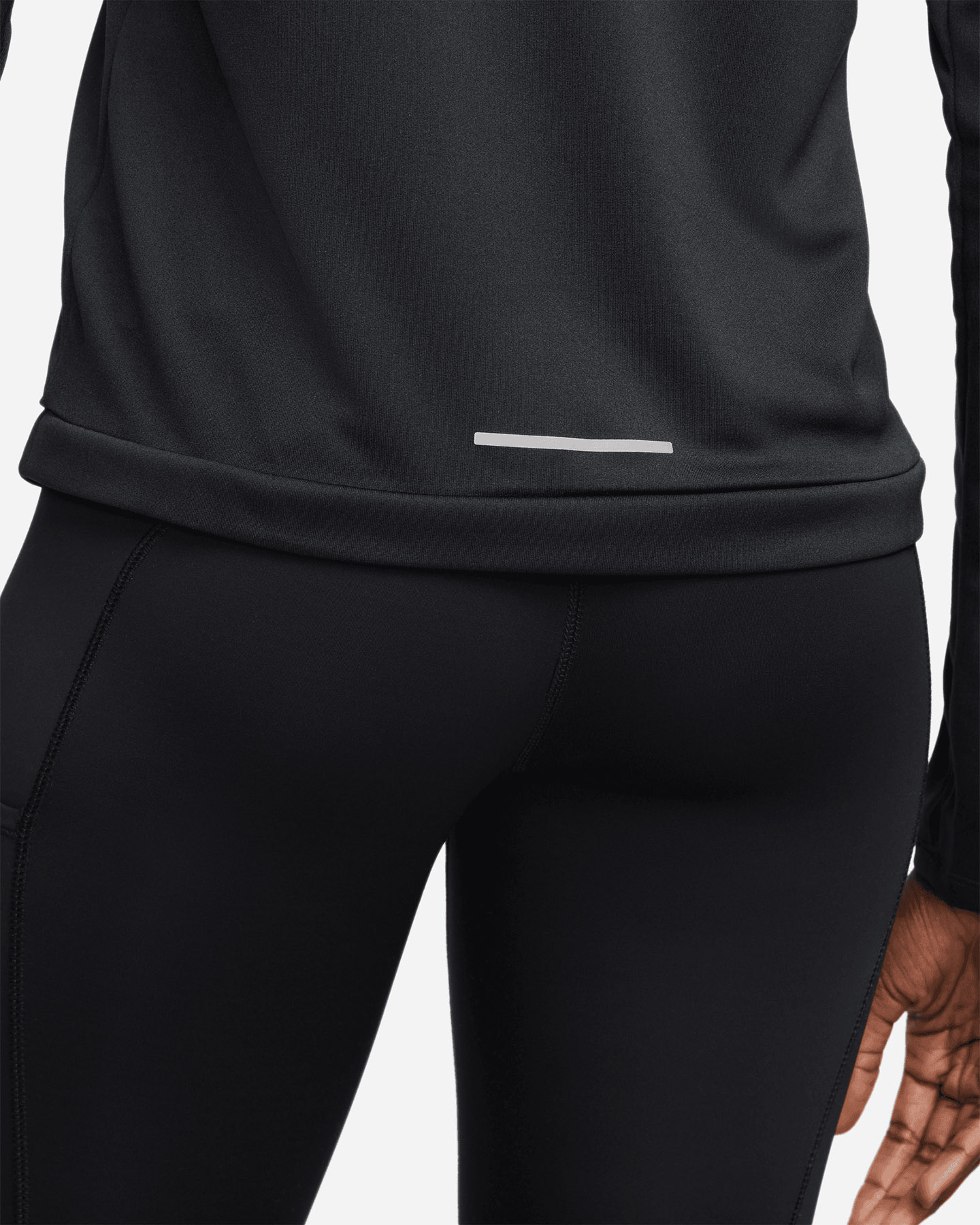 Maglia running NIKE DRI FIT PACER W - Nero - 5 | Cisalfa Sport