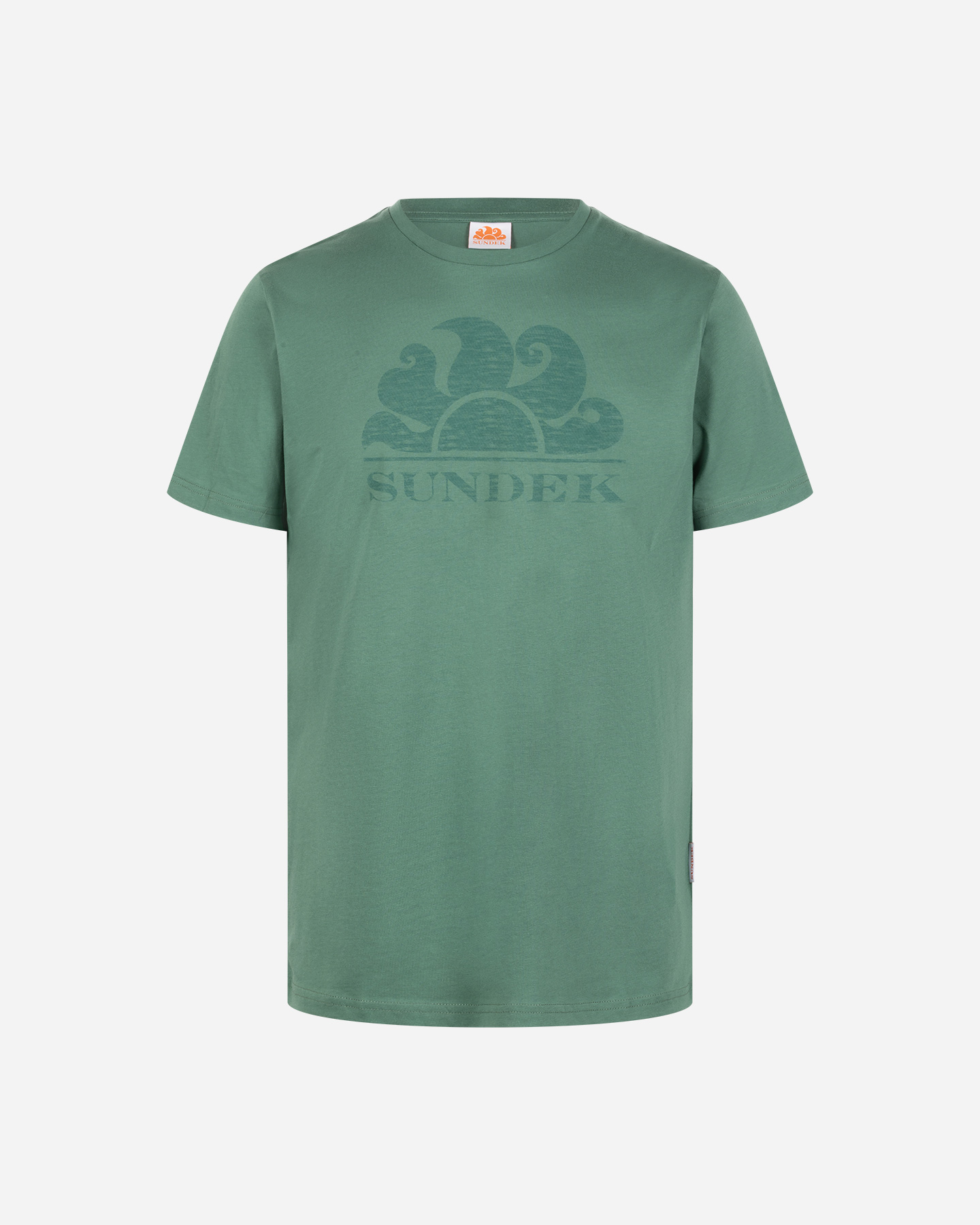 T-shirt SUNDEK LOGO TONO SU TONO M - Verde - 0 | Cisalfa Sport