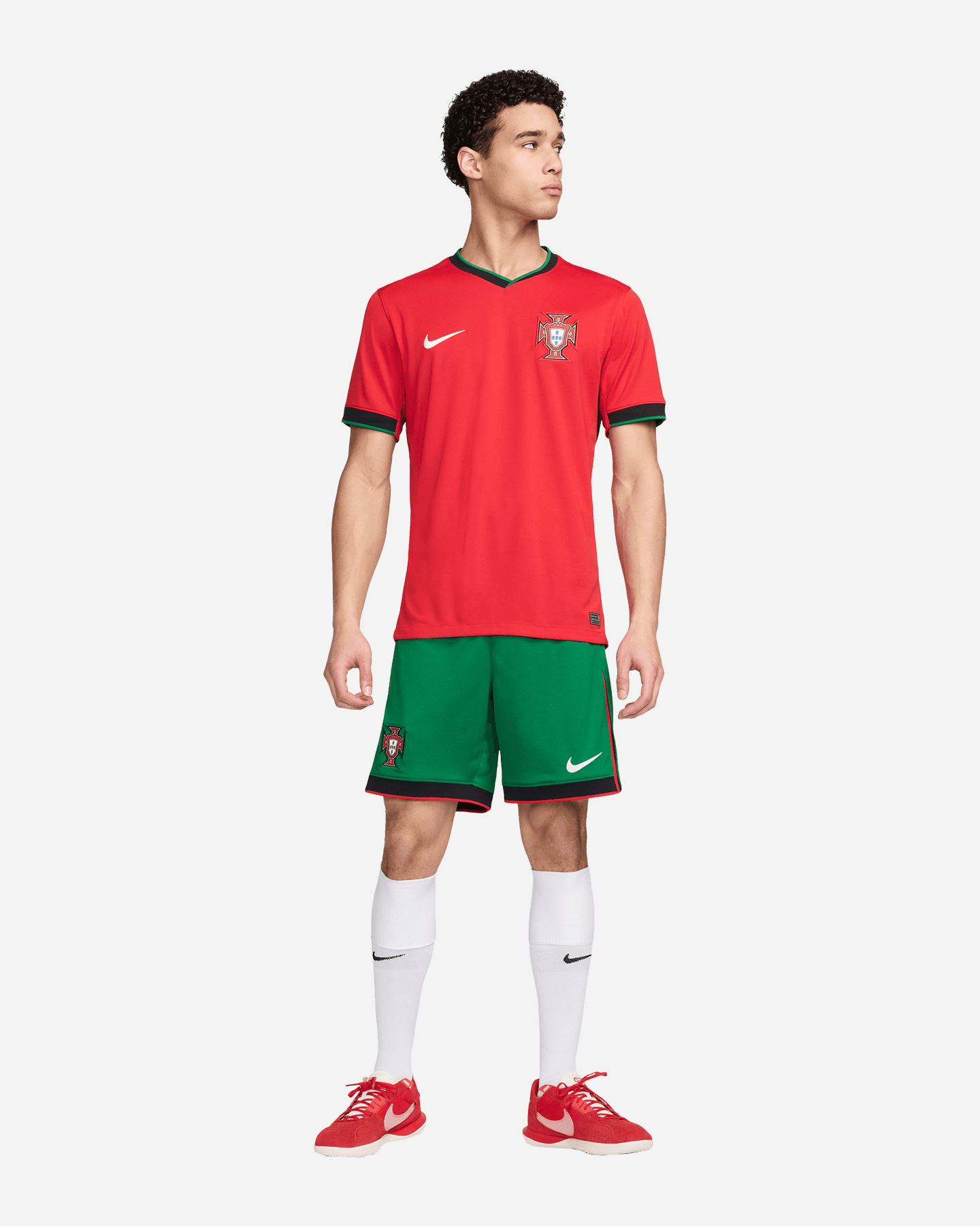 Maglia calcio ufficiale NIKE DRI FIT PORTOGALLO HOME 23-24 M - Rosso - 4 | Cisalfa Sport
