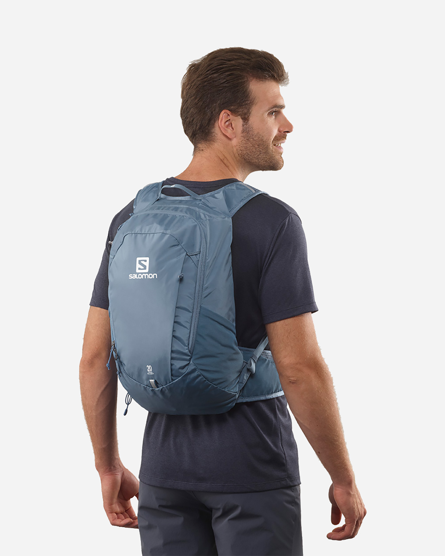 Zaino SALOMON TRAIL BLAZER 20 - Blu - 2 | Cisalfa Sport