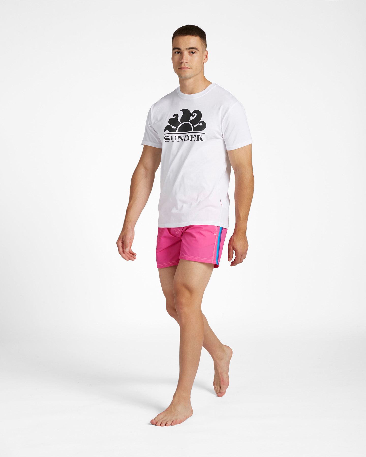 T-shirt SUNDEK LOGO SUN M - Bianco - 3 | Cisalfa Sport