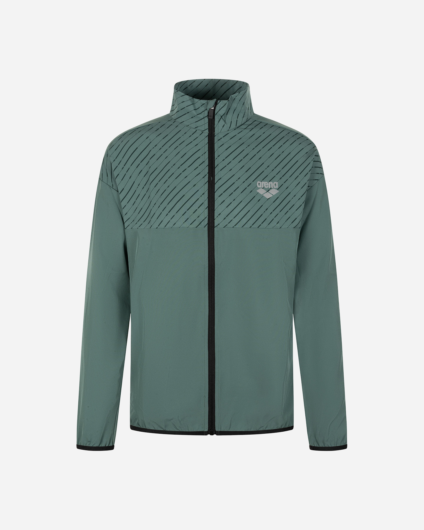 Giacca running ARENA ATHLETIC RUN M - Verde - 0 | Cisalfa Sport