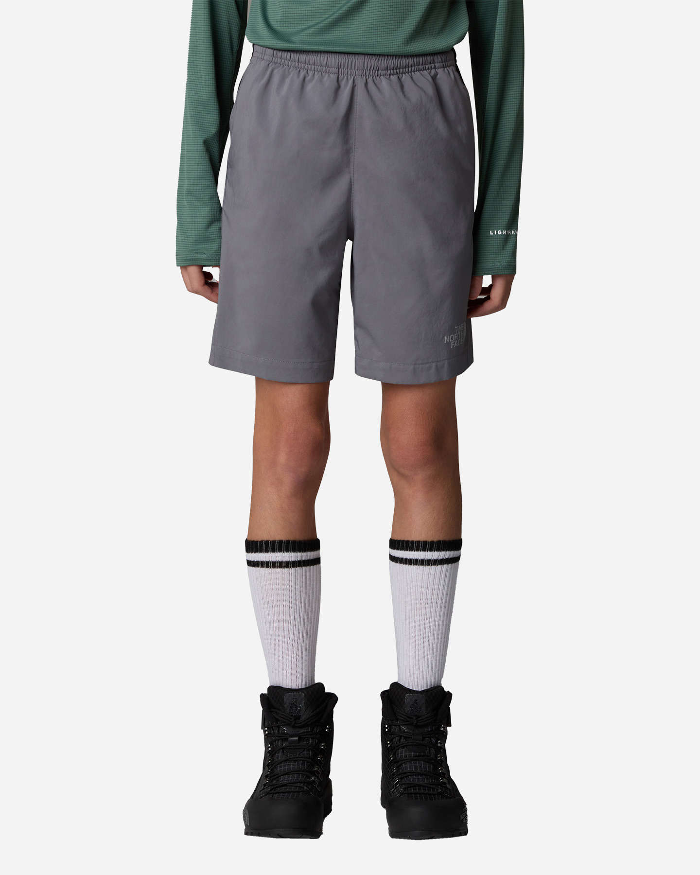 Pantaloncini THE NORTH FACE REACTOR JR - Grigio - 2 | Cisalfa Sport