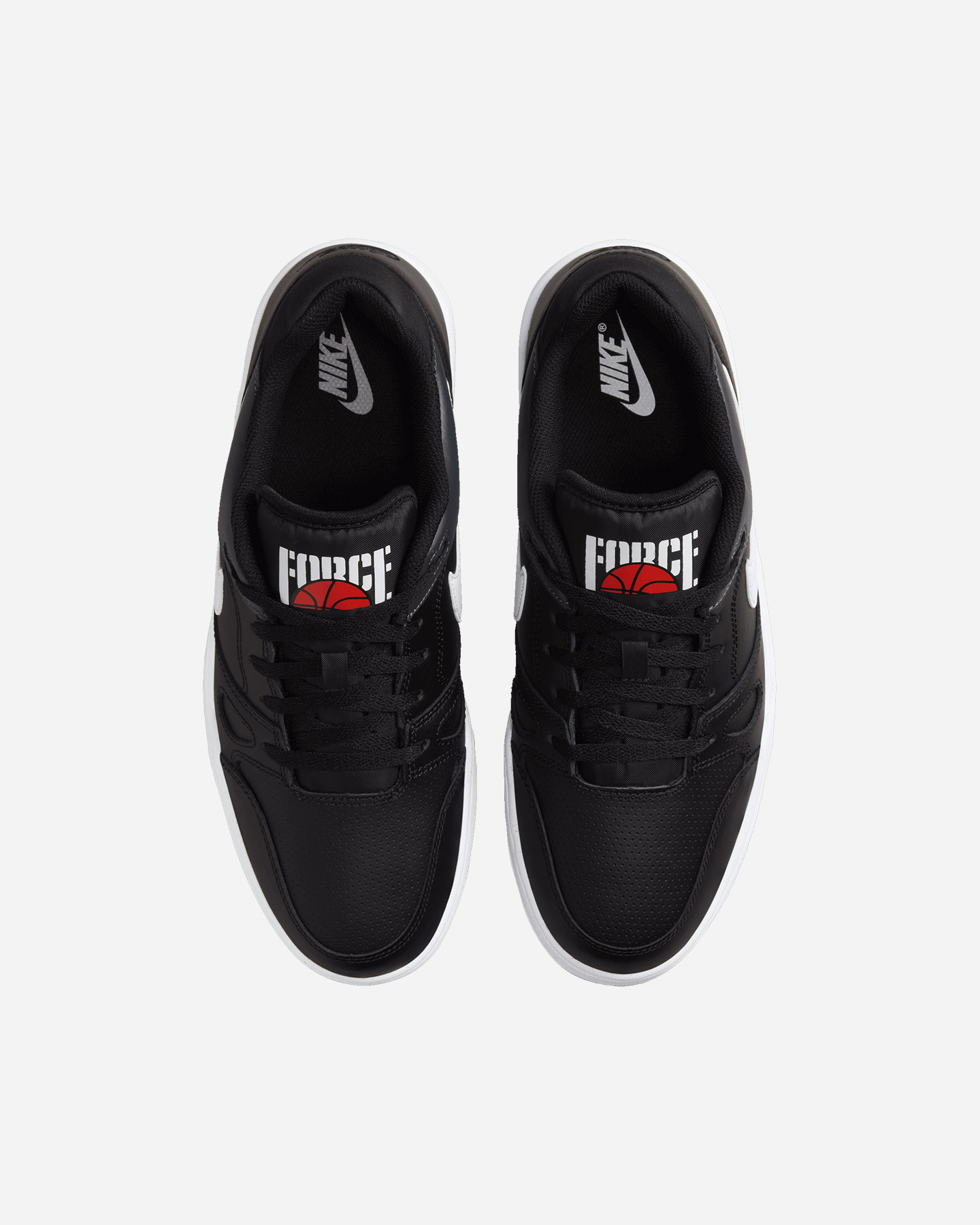 Scarpe sneakers NIKE FULL FORCE LOW M - Nero - 2 | Cisalfa Sport