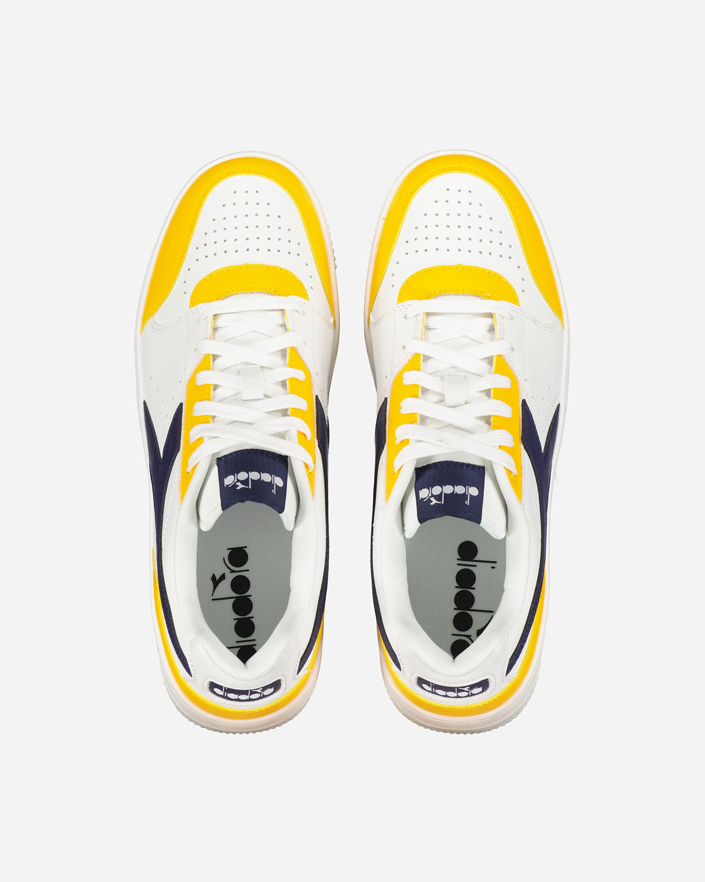 Scarpe sneakers DIADORA JUMPER M - Bianco - 3 | Cisalfa Sport