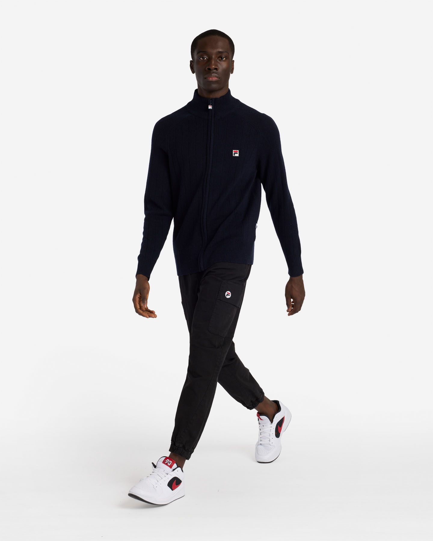 Cardigan FILA CLASSIC M - Blu - 4 | Cisalfa Sport