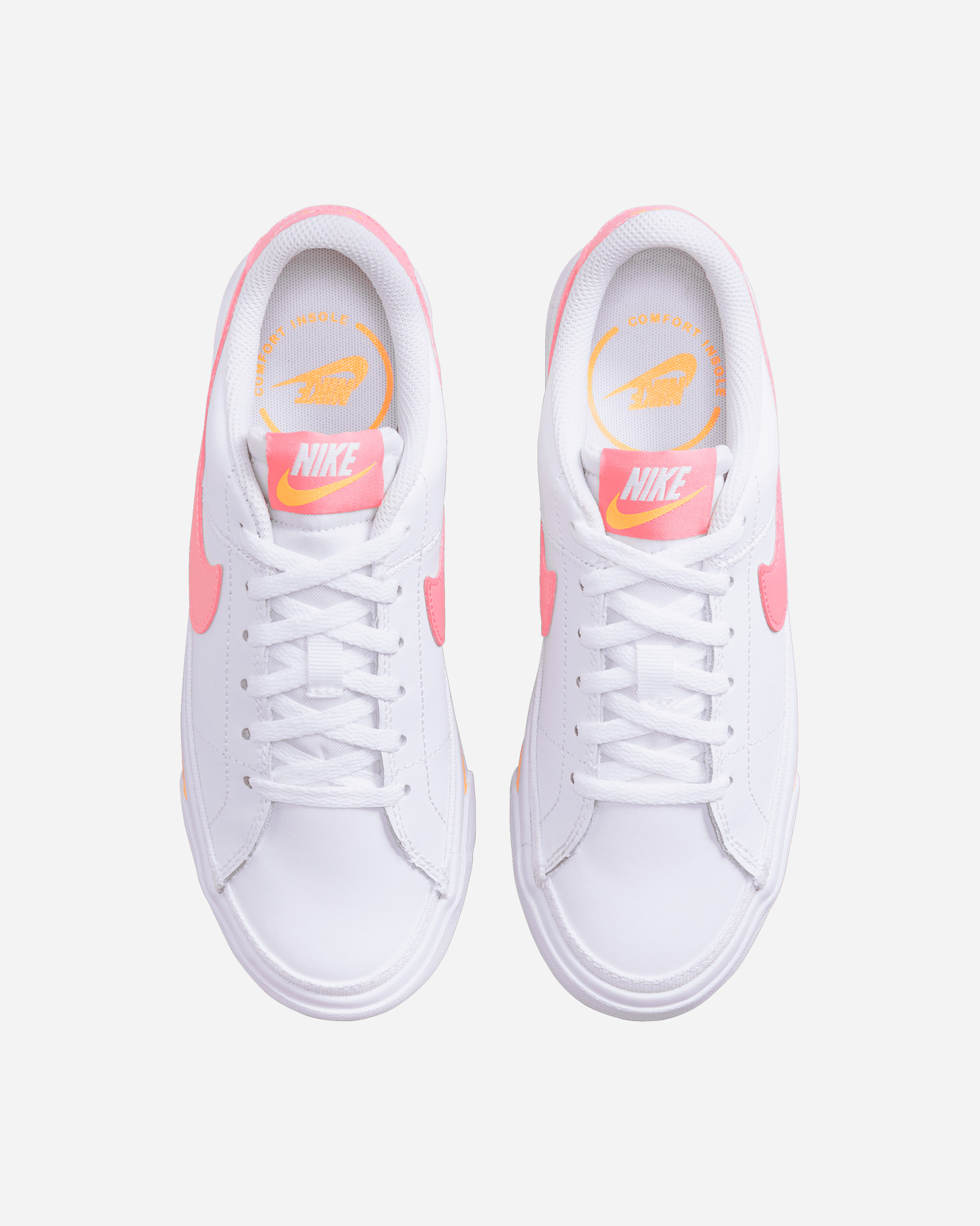 Scarpe sneakers NIKE COURT LEGACY GS JR - Bianco - 3 | Cisalfa Sport