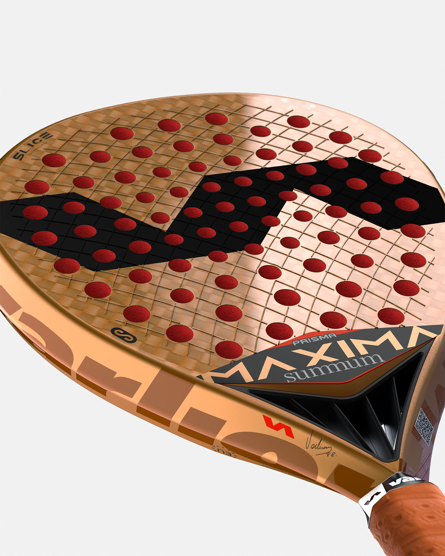 Racchetta padel performance VARLION MAXIMA SUMMUM PRISMA S PADEL  - Marrone - 4 | Cisalfa Sport