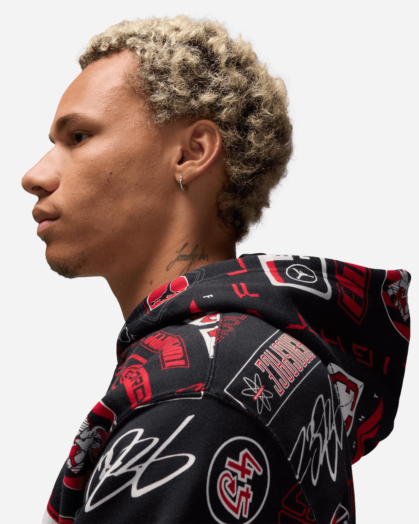Felpa NIKE JORDAN JORDAN ESSENTIAL M - Nero - 4 | Cisalfa Sport