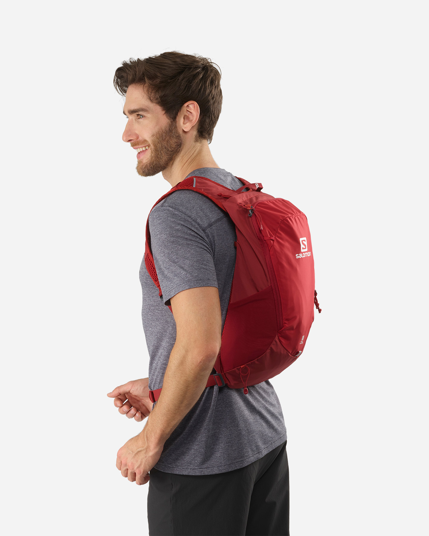 Zaino SALOMON TRAIL BLAZER 10 - Rosso - 2 | Cisalfa Sport