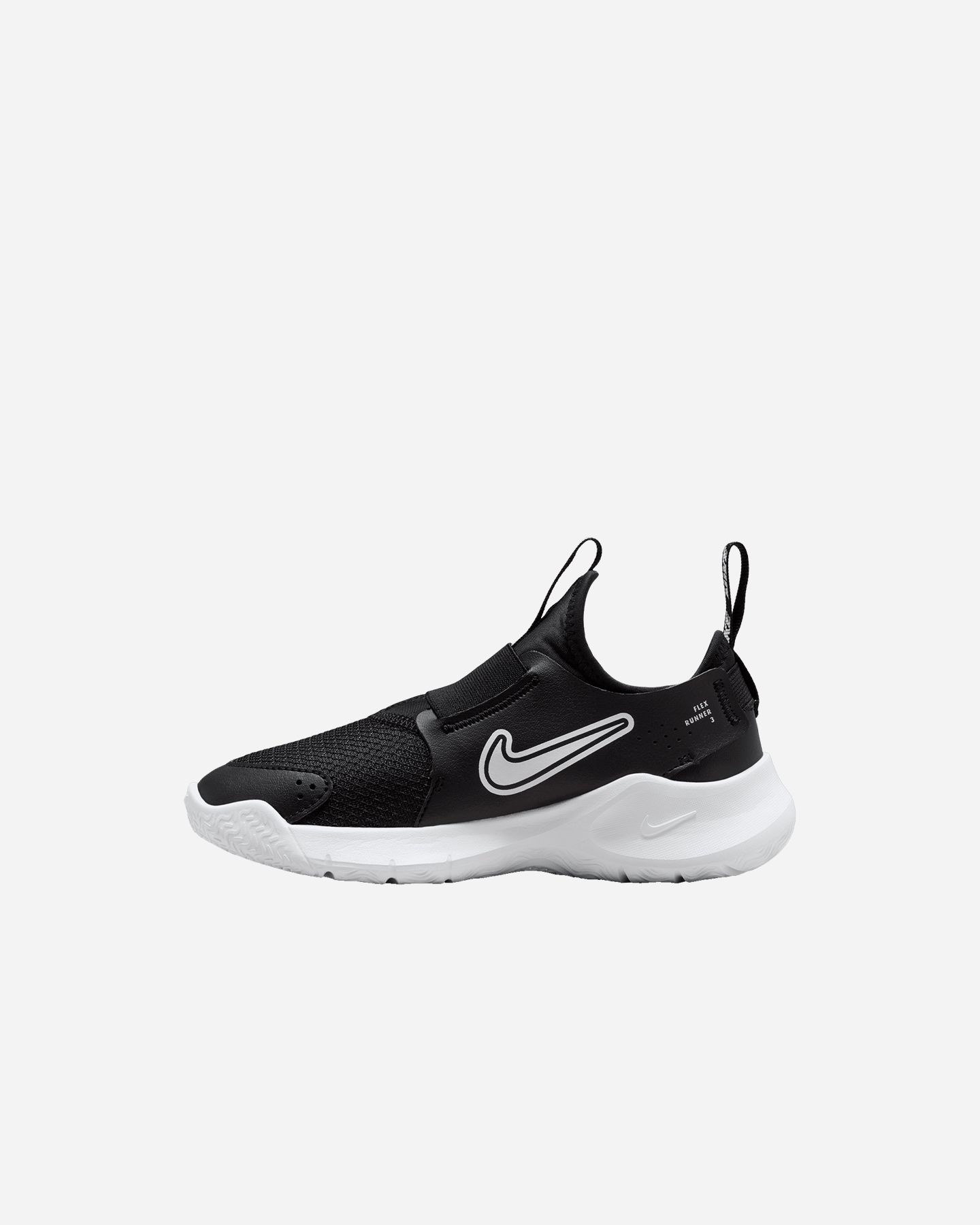 Scarpe sneakers NIKE FLEX RUNNER 3 PS JR - Nero - 4 | Cisalfa Sport