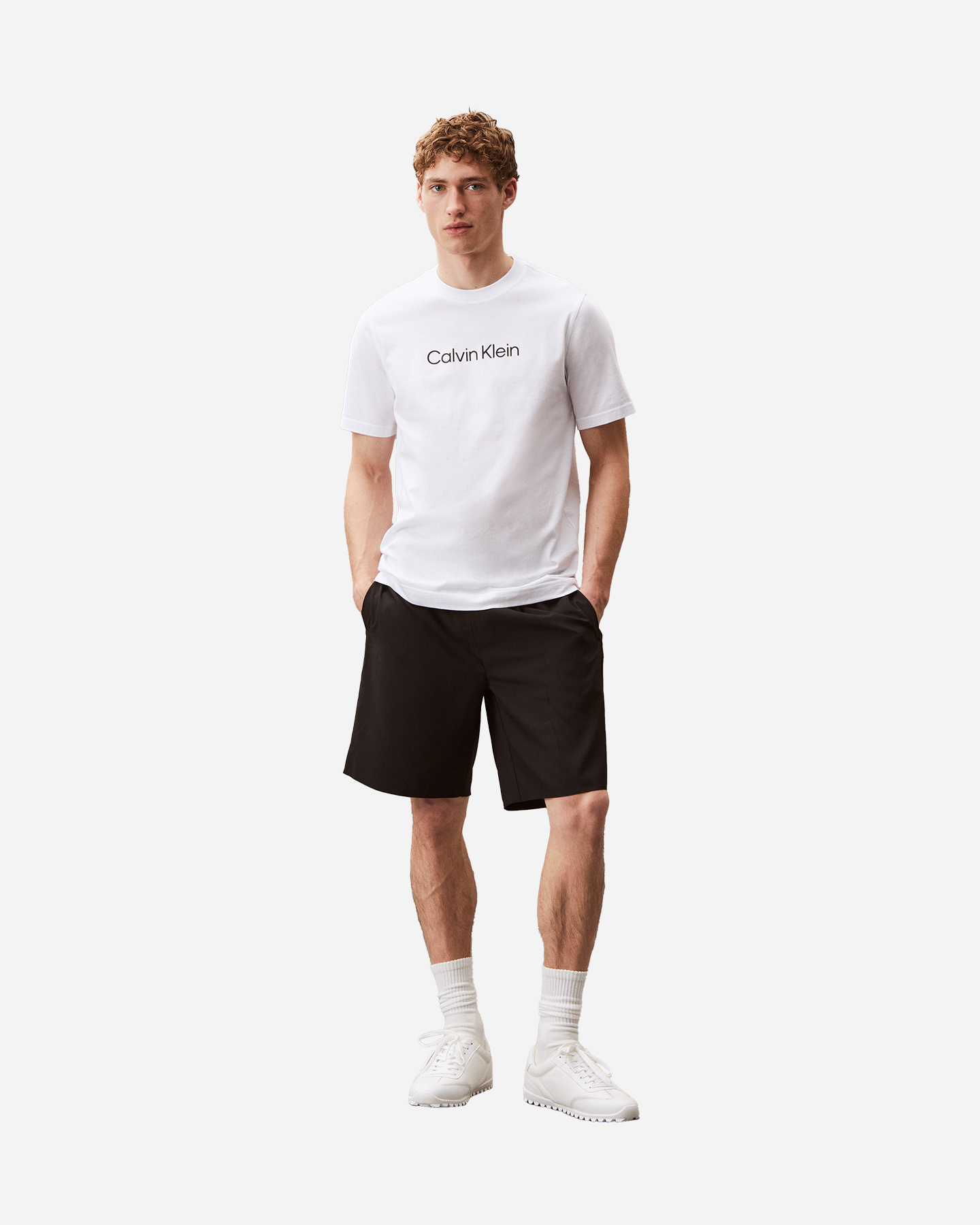 T-shirt CALVIN KLEIN SPORT MODERN LOGO M - Bianco - 2 | Cisalfa Sport
