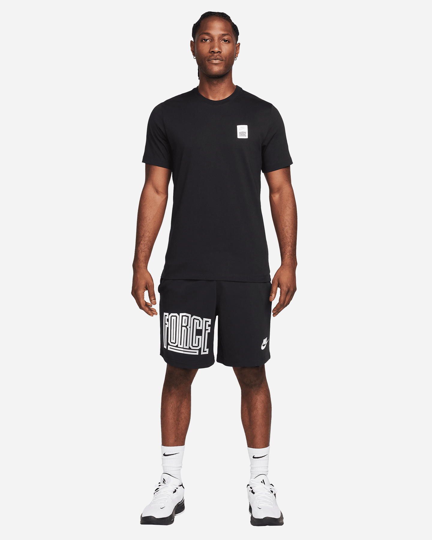 Maglia basket NIKE FORCE M - Nero - 4 | Cisalfa Sport
