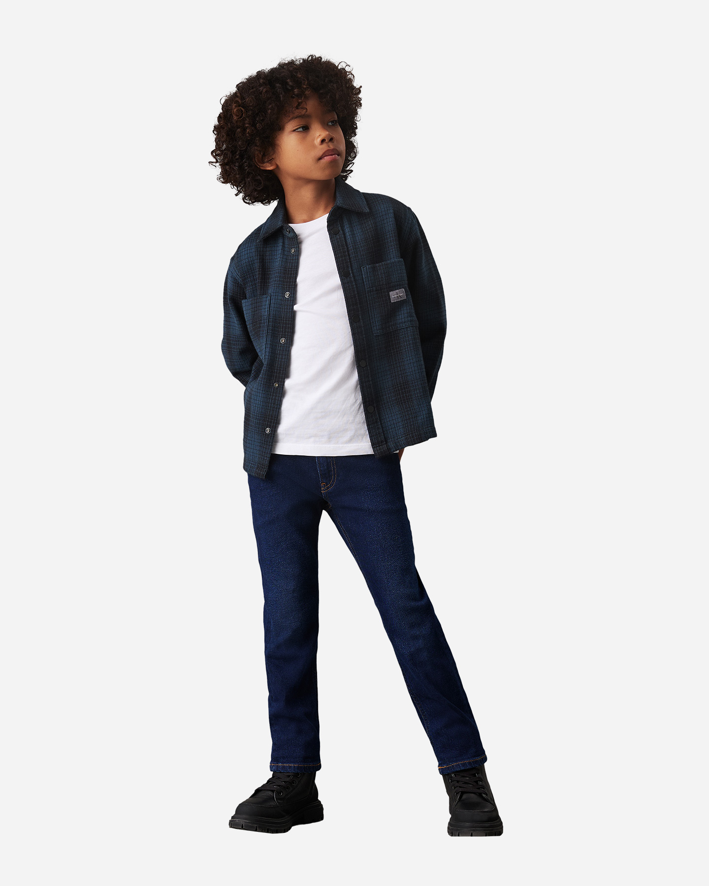 Jeans CALVIN KLEIN JEANS DAD AUTHENTIC CITY JR - Blu - 1 | Cisalfa Sport