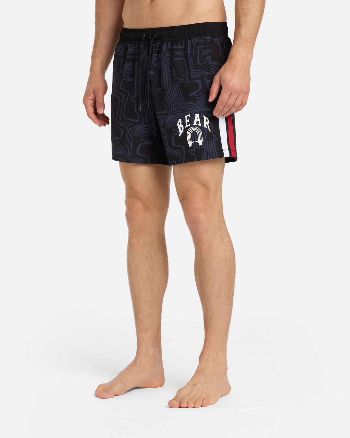 Boxer mare BEAR ICONIC SMALL LOGO M - Nero - 3 | Cisalfa Sport