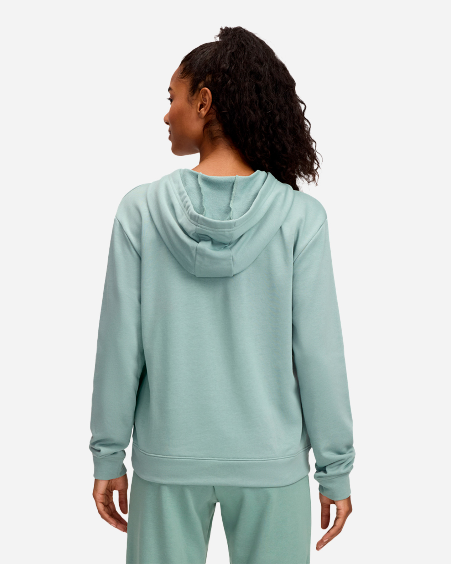 Felpa UNDER ARMOUR RIVAL TERRY W - Verde - 1 | Cisalfa Sport